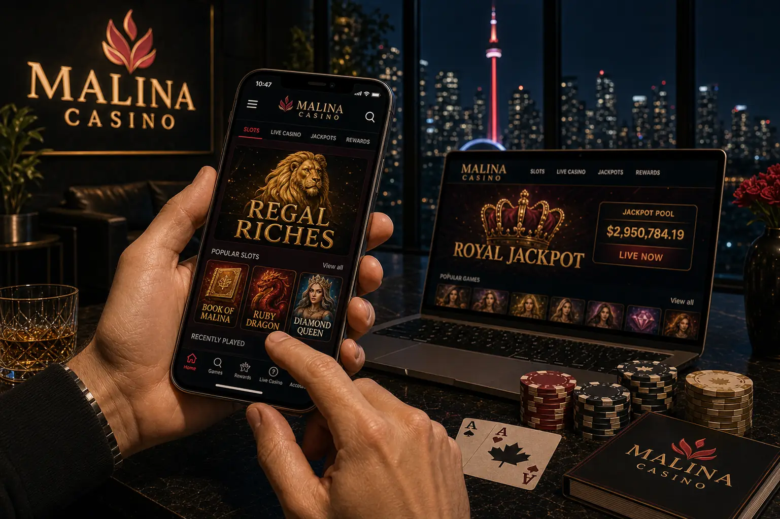 malina casino 1