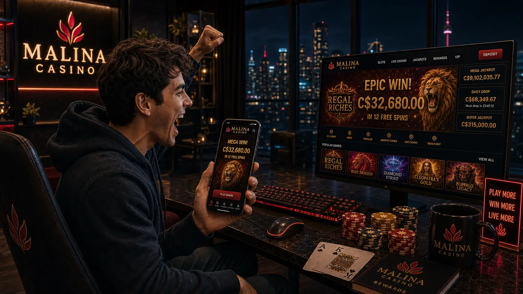 malina casino 3