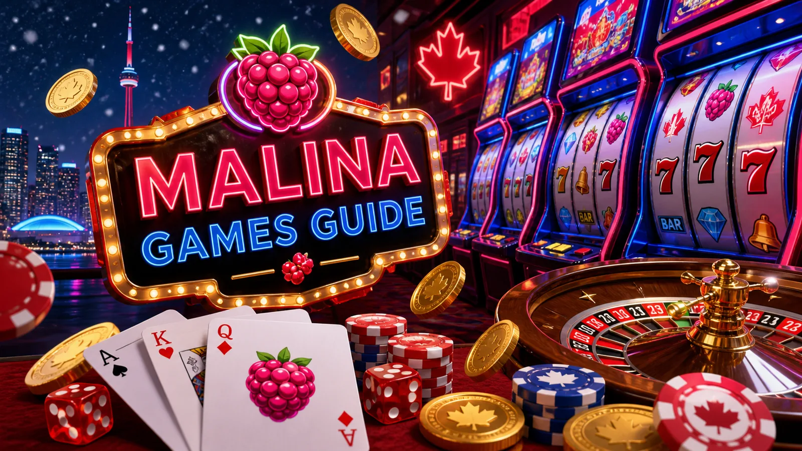 Malina Casino Games Guide for Canada content banner